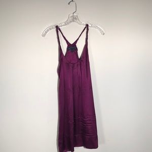 French Connection Satin Racerback Dress
